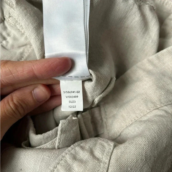 Athleta Voyager Linen Pant natural color - Picture 15 of 15